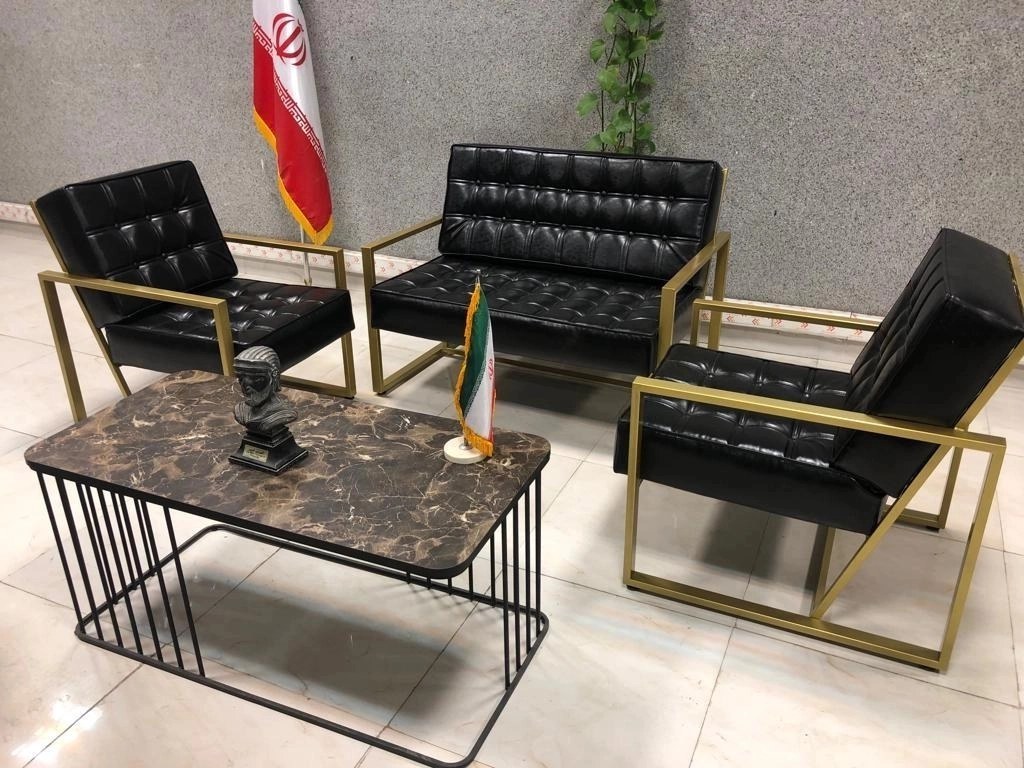 مبل نیم ست اداری 4 نفره مدل0233