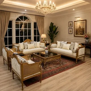 مبلمان کلاسیک 8 نفره مدل 0164