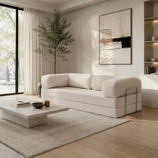 مبل تخت شو 2نفره مدل 0182